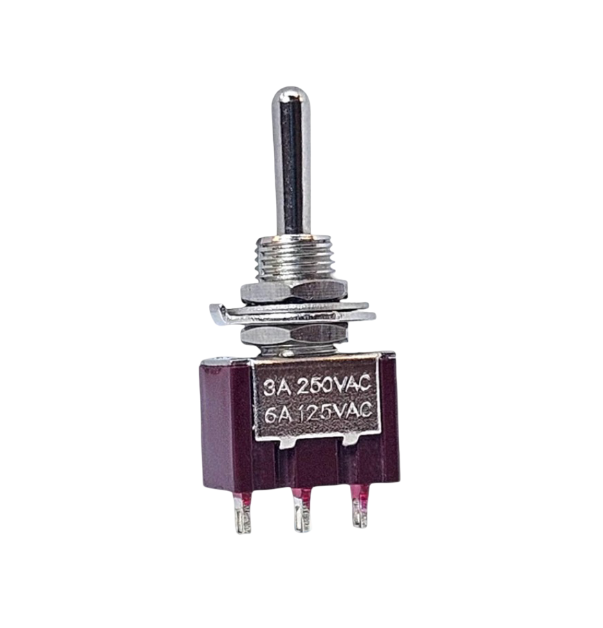 IC-140A Toggle Switch ON-OFF-ON (Kaliteli) Ø6mm MTS-103
