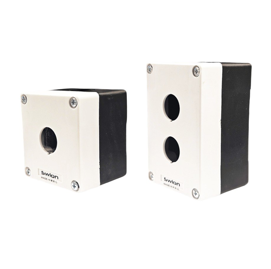 HJ9  22MM BUTON KUTUSU GRİ-SİYAH