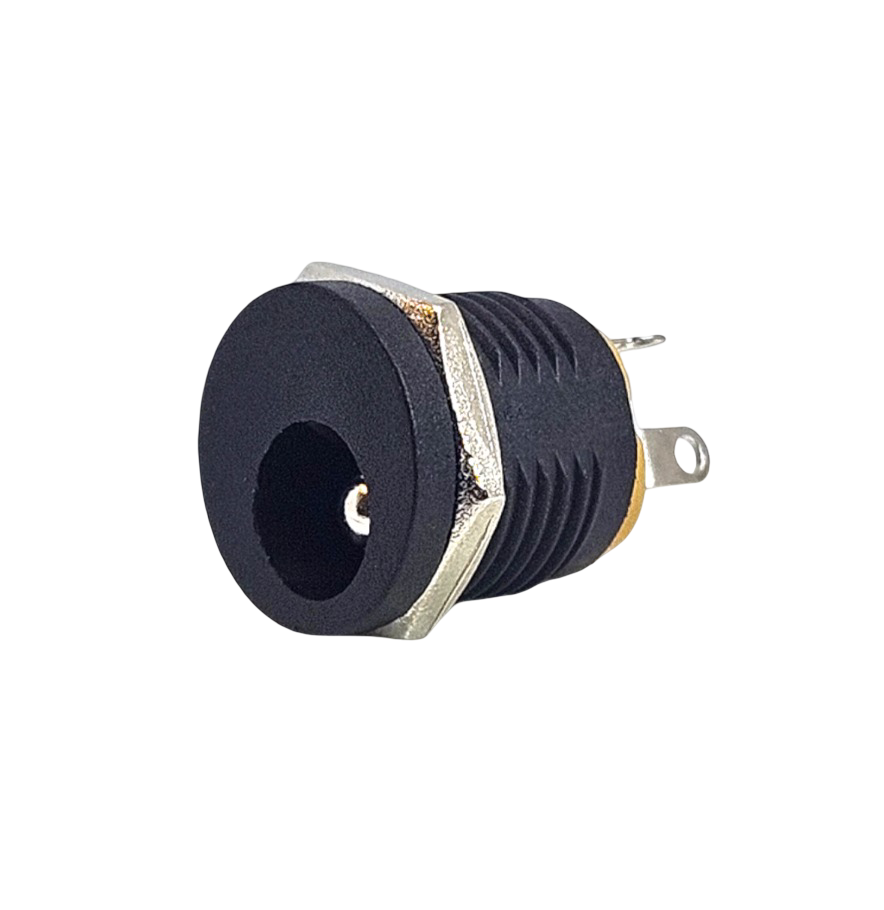 IC-257-3 DC Jak 3.0mm Somunlu Ø12mm