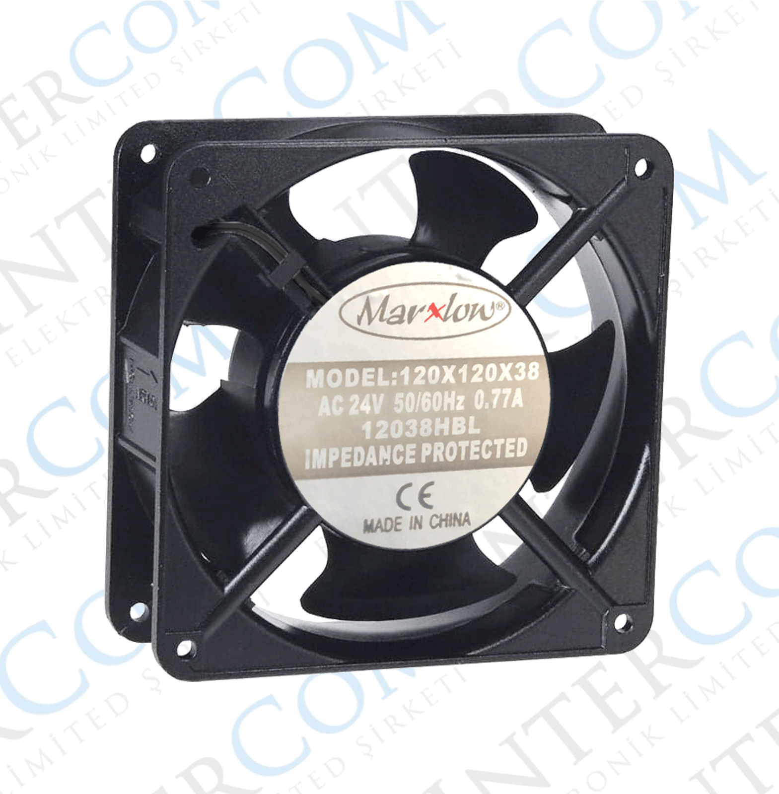 FAN 120X120X38 24V AC RULMANLI 0,77A