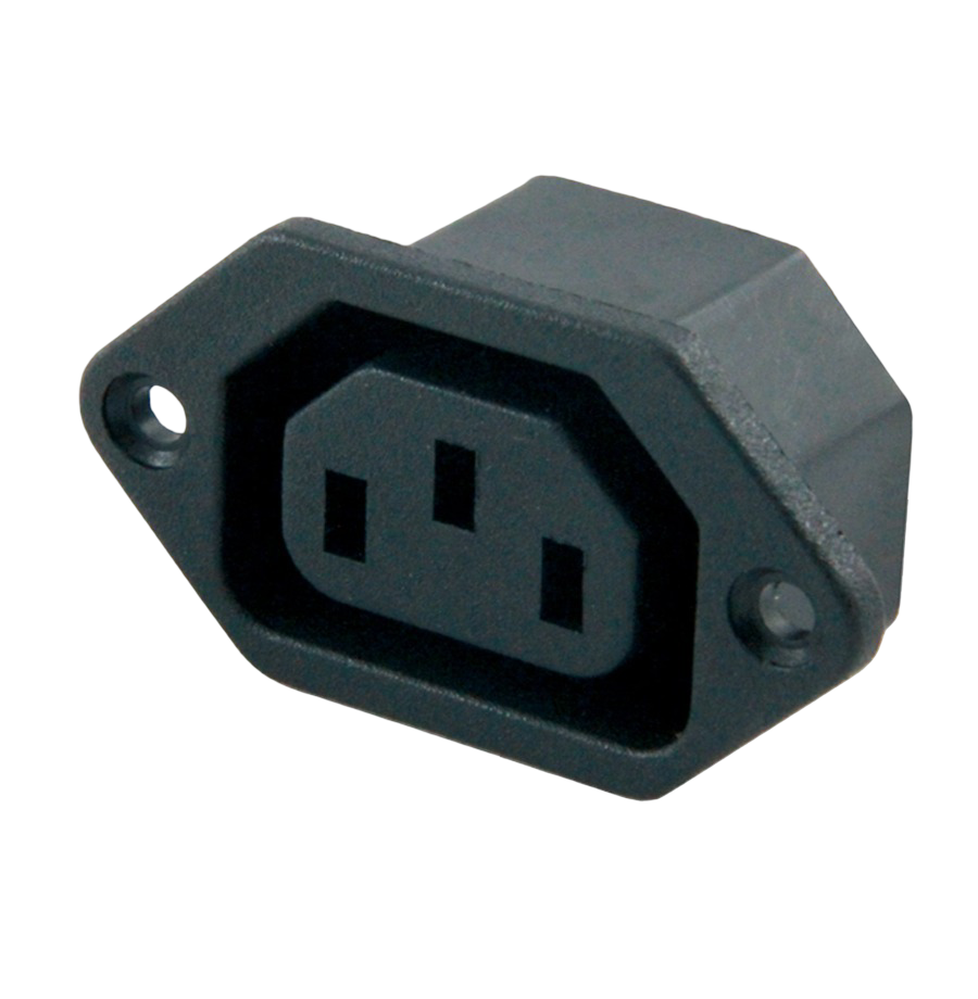 IC-212A C13 Power Soket Dişi Kulaklı AS-08