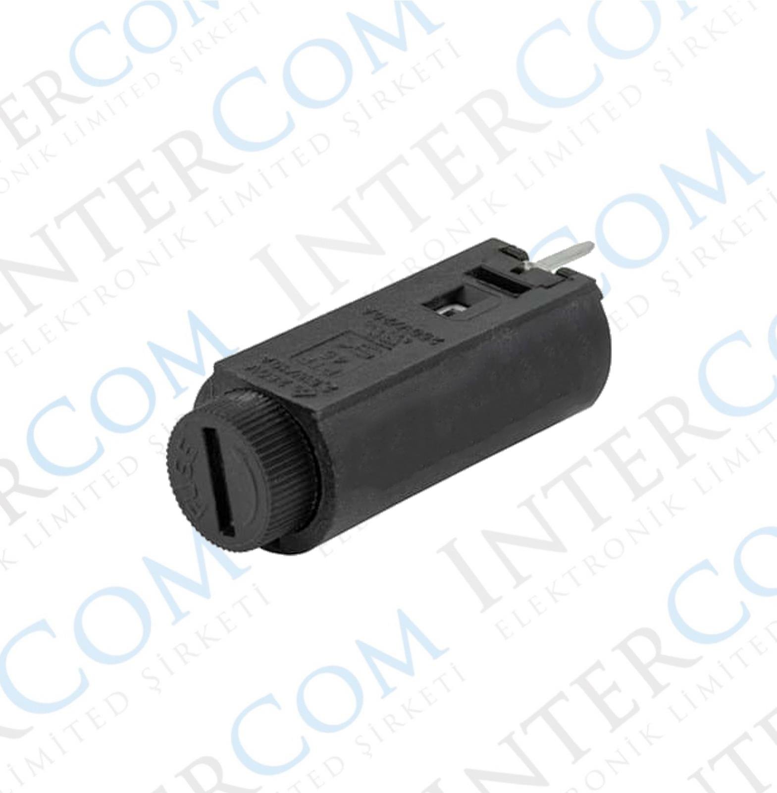 IC-235D Sigorta Yuvası 5x20mm 180° PCB