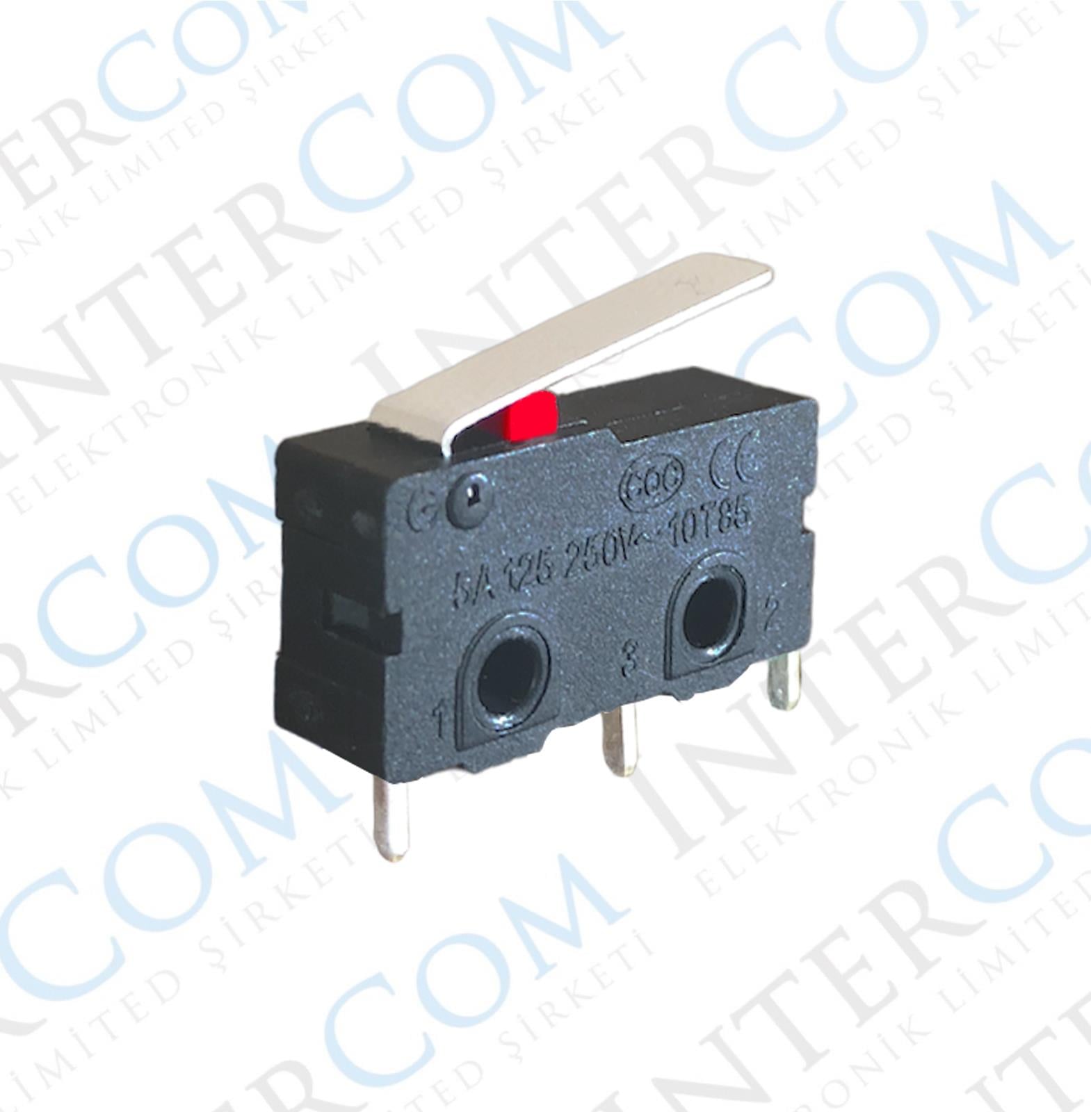 IC-166-0 Micro Switch İğne (PCB) Bacak Paletli