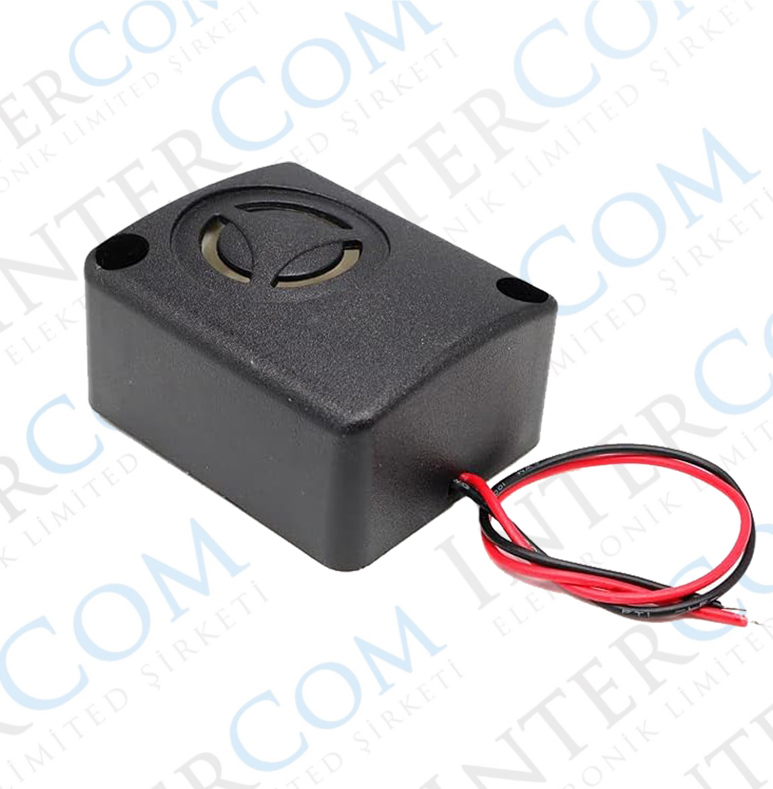 IC-221A Buzzer 12V DC Devreli Kablolu Siren Ses