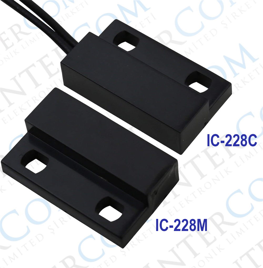 IC-228C KABLOLU REED SENSÖR NORMALDE KAPALI KONTAK 23X14MM 