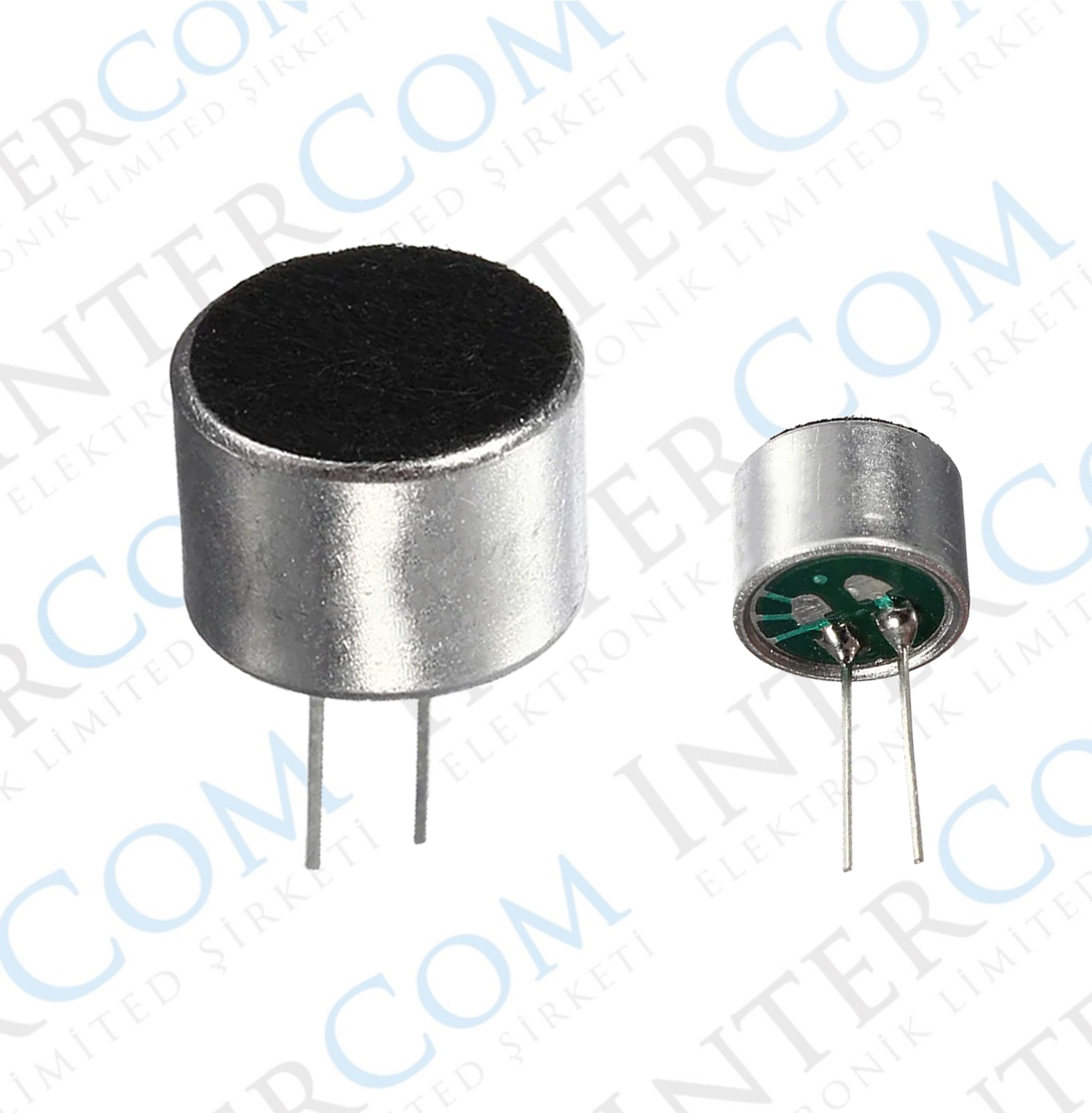 IC-229A Mikrofon Kapsülü 10x7mm Tel Bacak