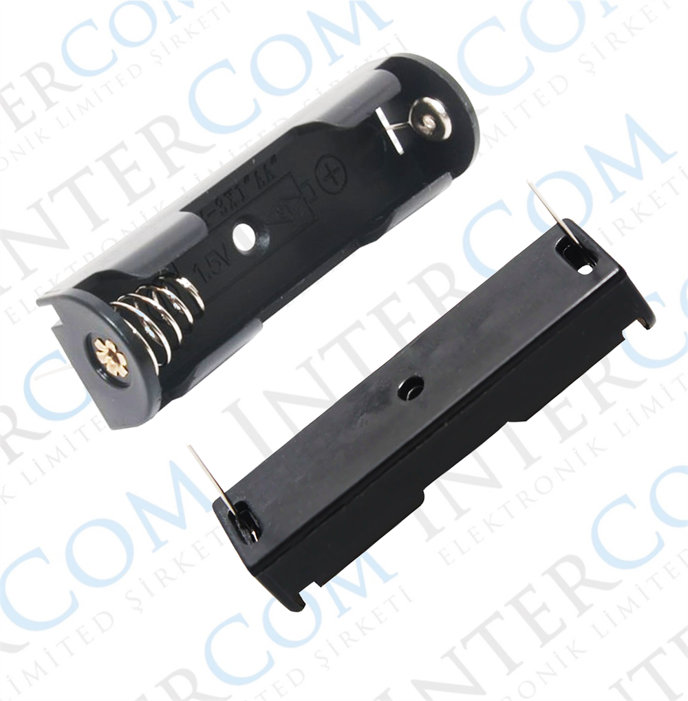 IC-233-1P TEKLİ PİL KUTUSU (AA) PCB