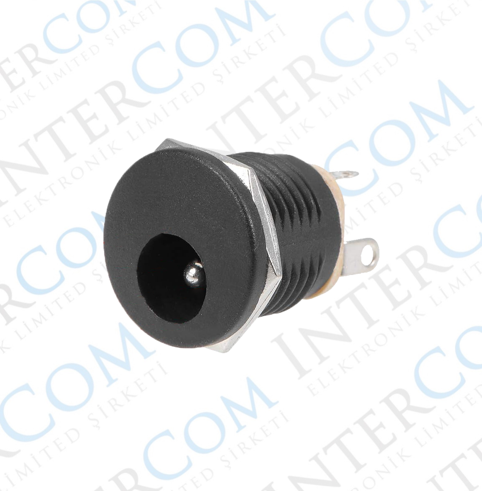 IC-257 DC Jak 2.1mm Somunlu Ø12mm