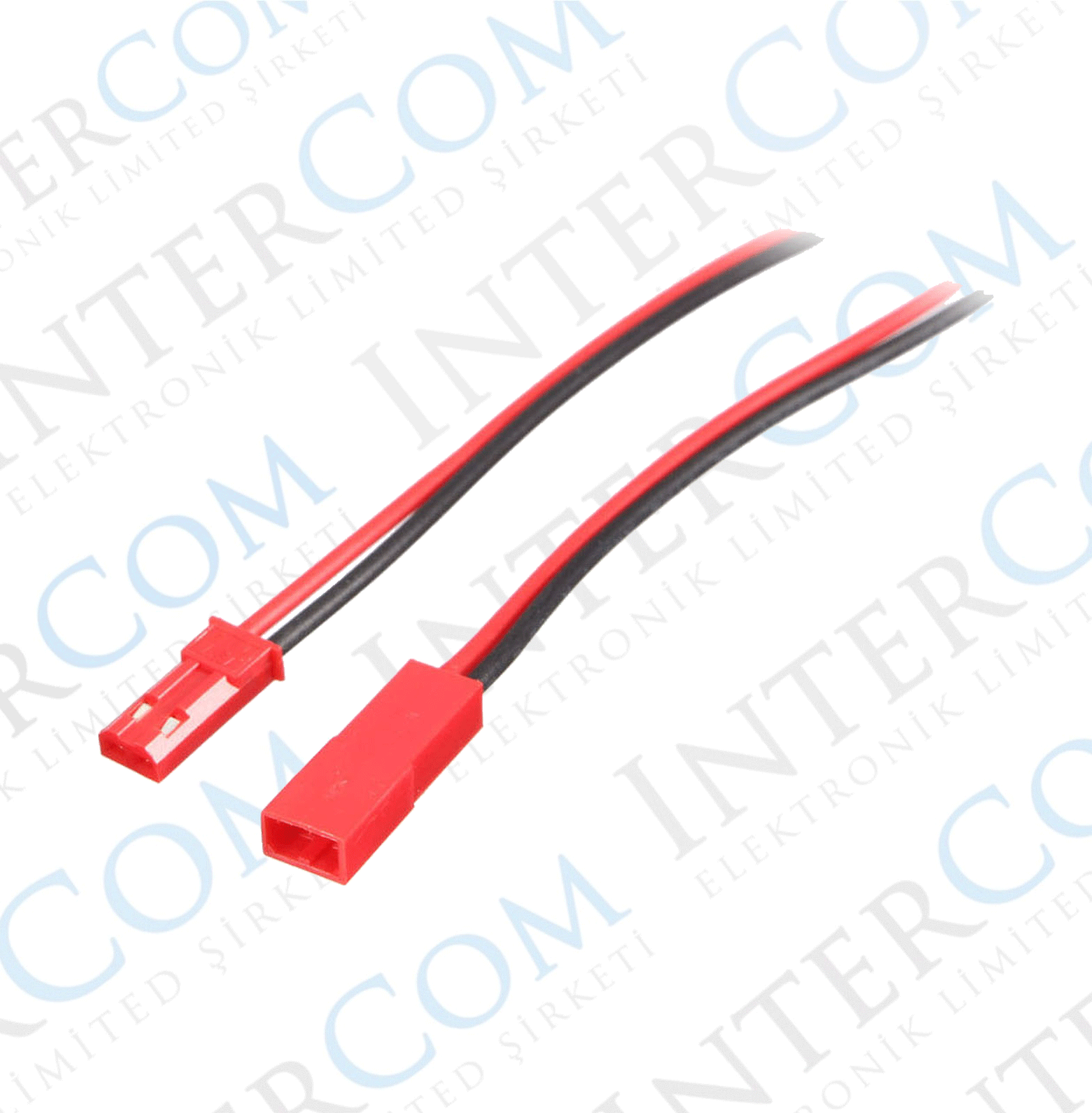 IC-261J-1 JST RC 2P Kablolu Konnektor Takım