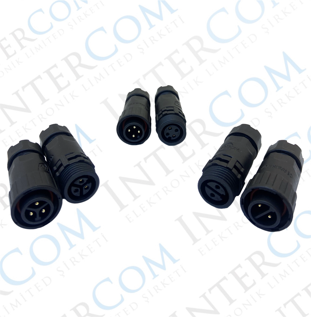 IC-266N 16MM SU GEÇİRMEZ KONNEKTOR SEYYAR TAKIM