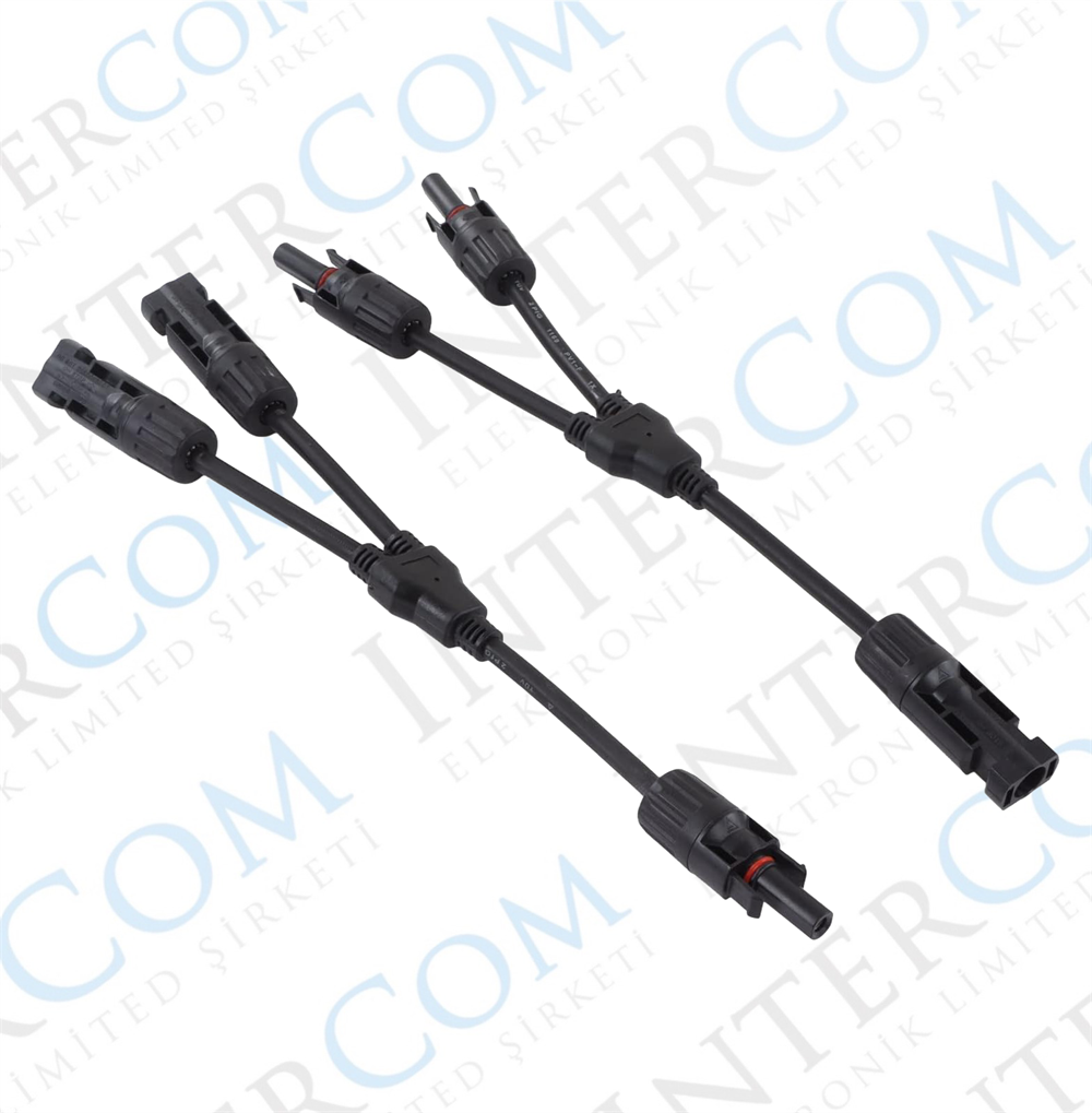 IC-273-2  MC4 GÜNEŞ PANELİ KONNEKTÖRÜ 2'Lİ KABLOLU SET