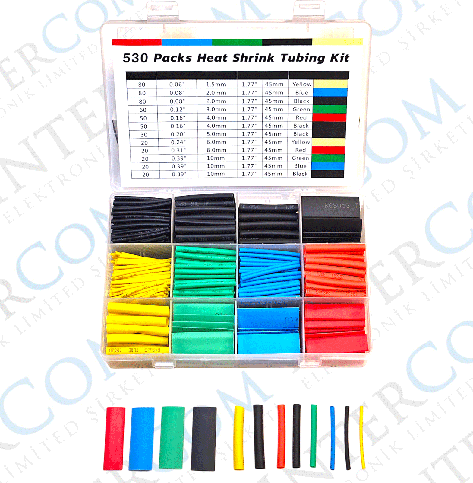 IC-274 KUTULU MAKARON SETİ 530 PARÇA