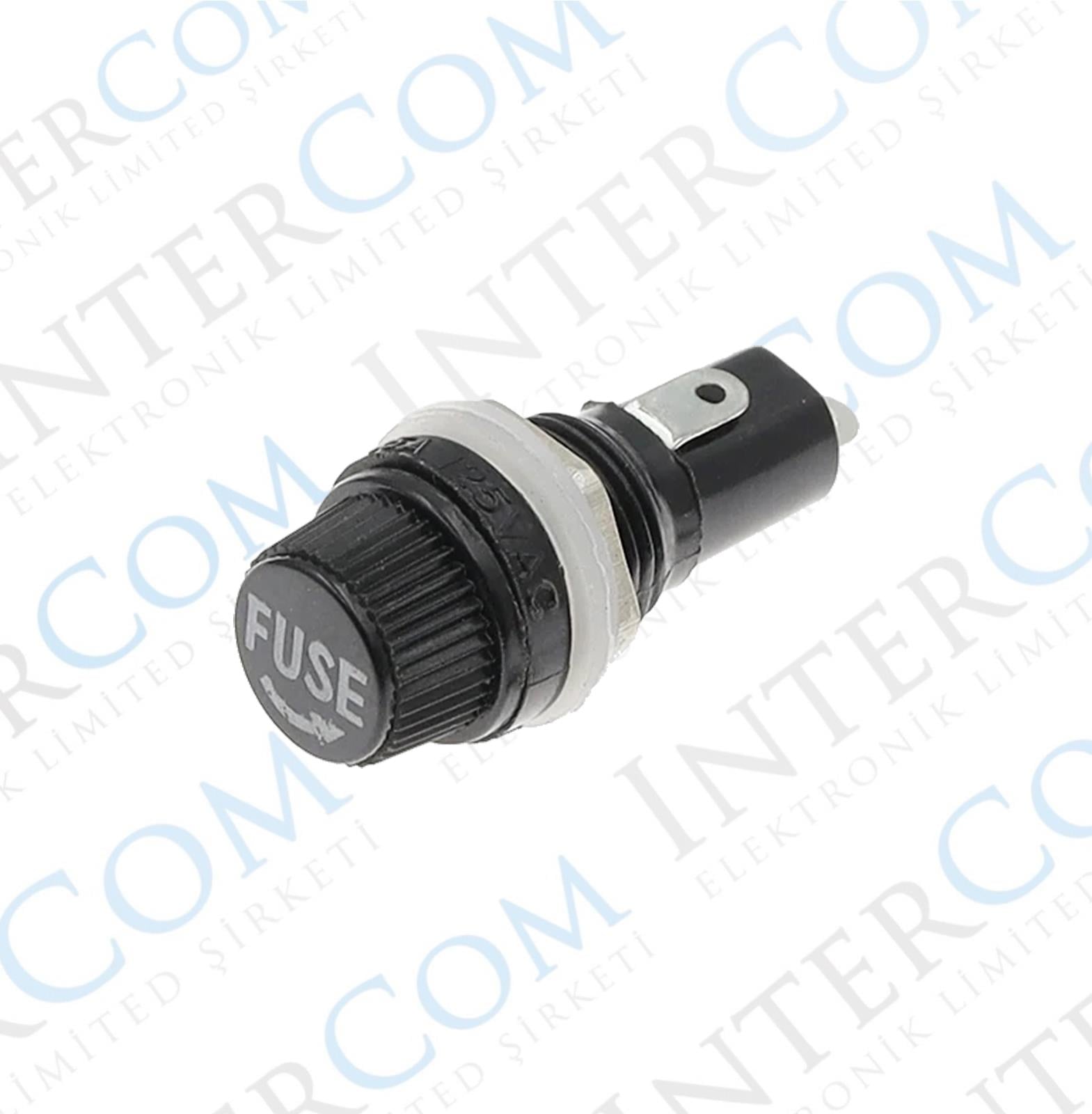 IC-235 Sigorta Yuvası 5x20mm Ø12mm Standart Ölçü