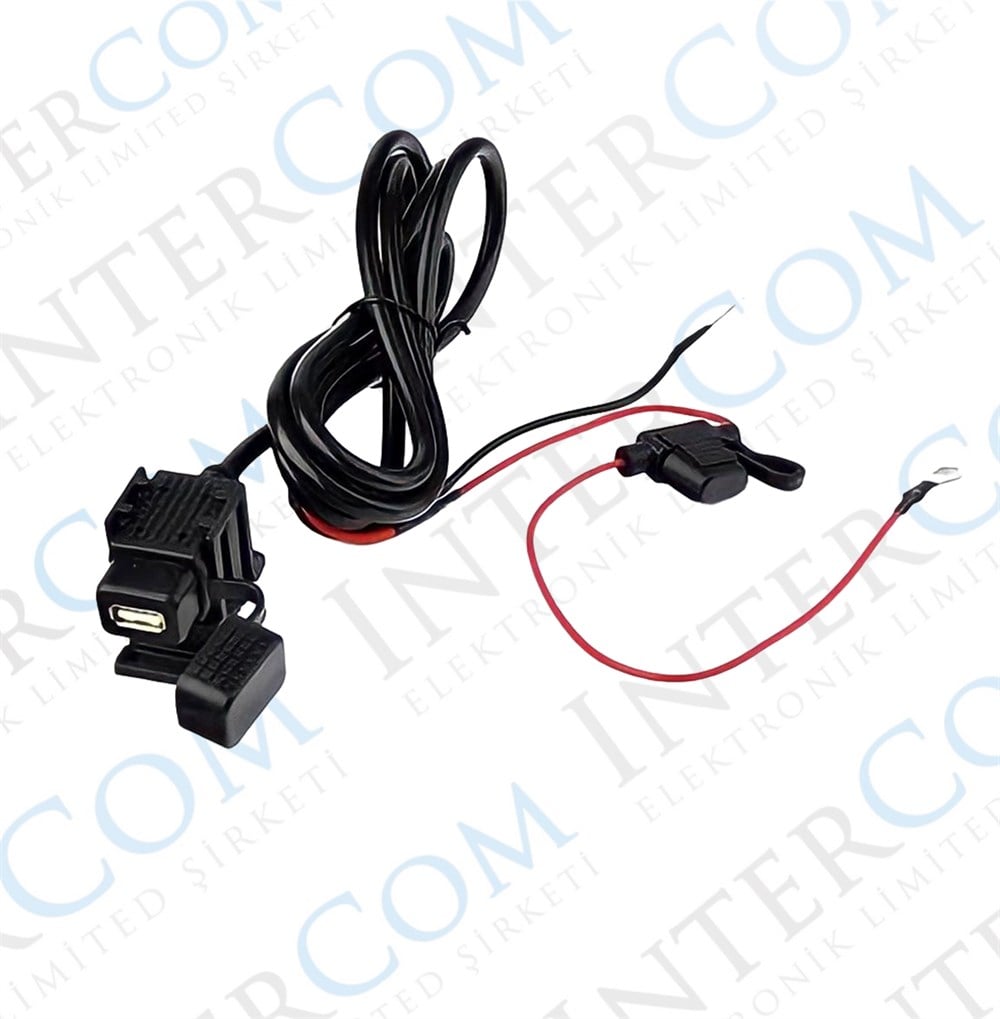 IC266F-2	MOTORSİKLET USB ŞARJ SETİ 