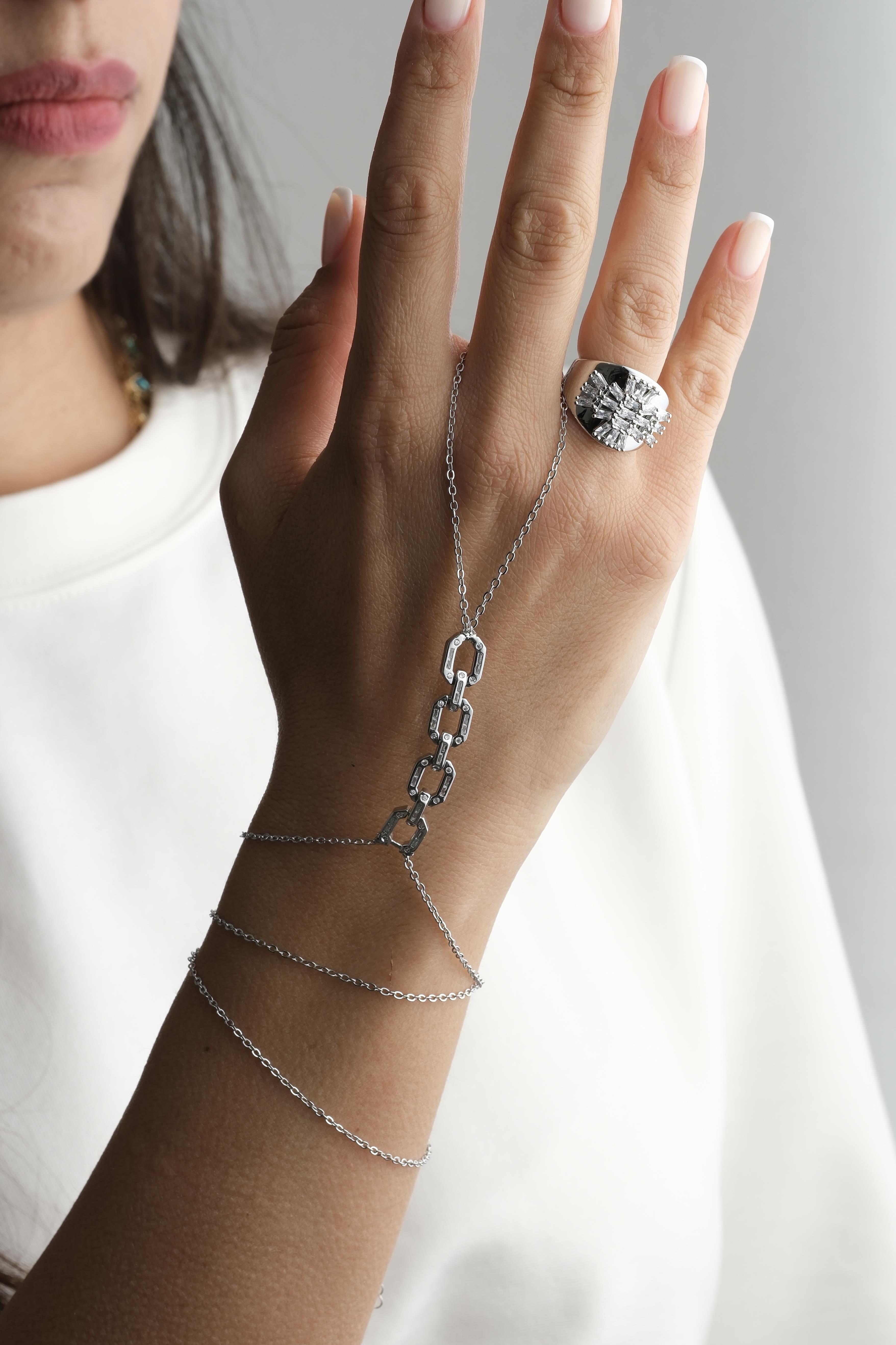 Silver Kalın Zincir Model Şahmeran