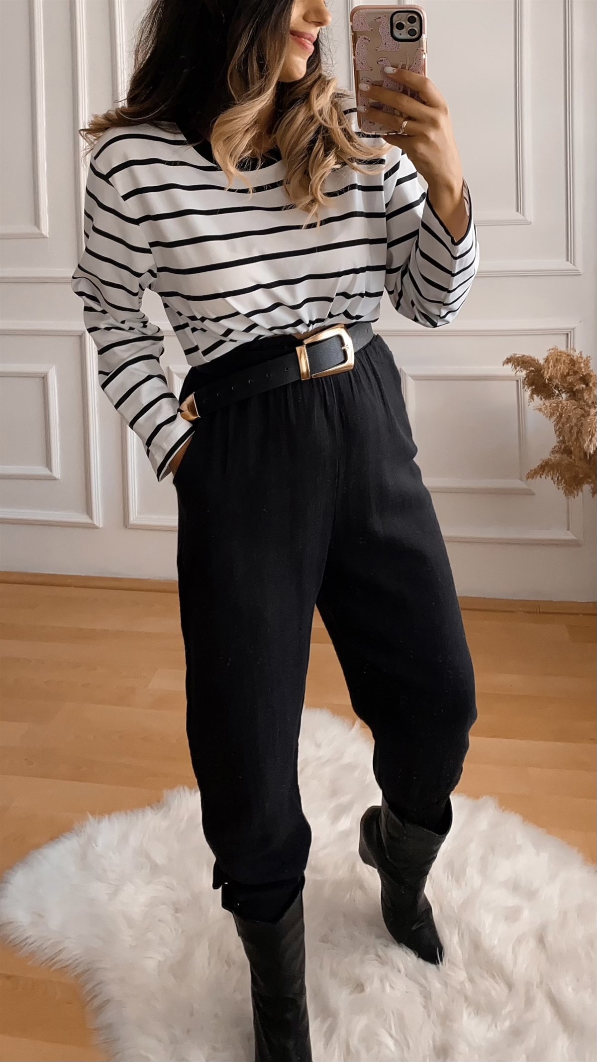 Müslin Şalvar Pantolon 