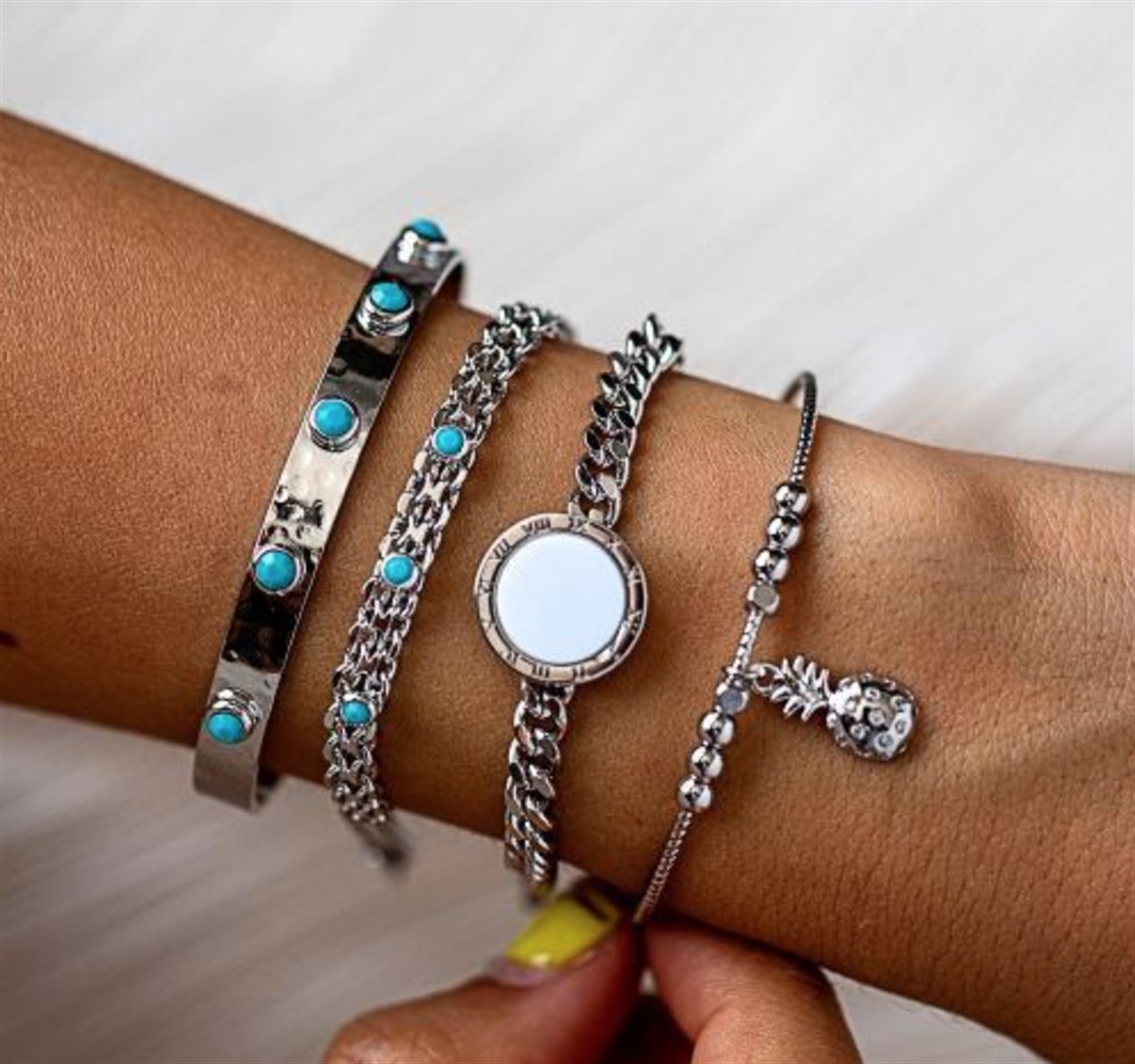 Silver Maviş Kelepçe