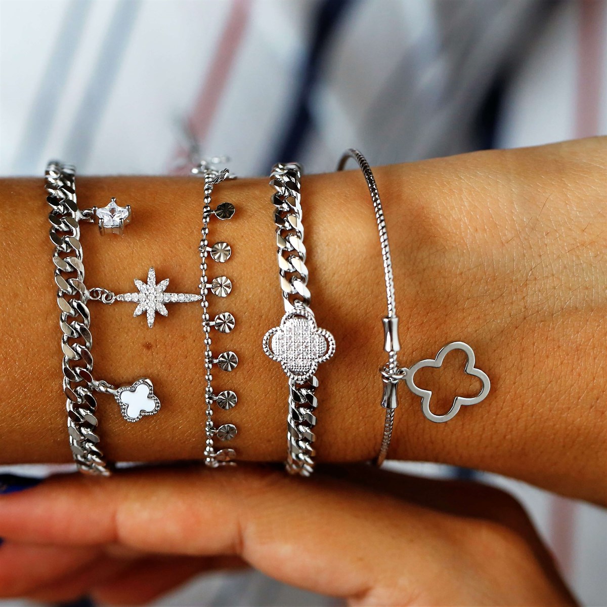 Silver Şans Bilekliği