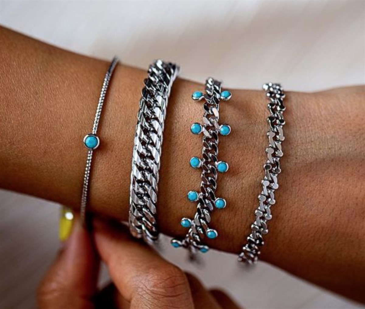 Silver Vintage Bileklik