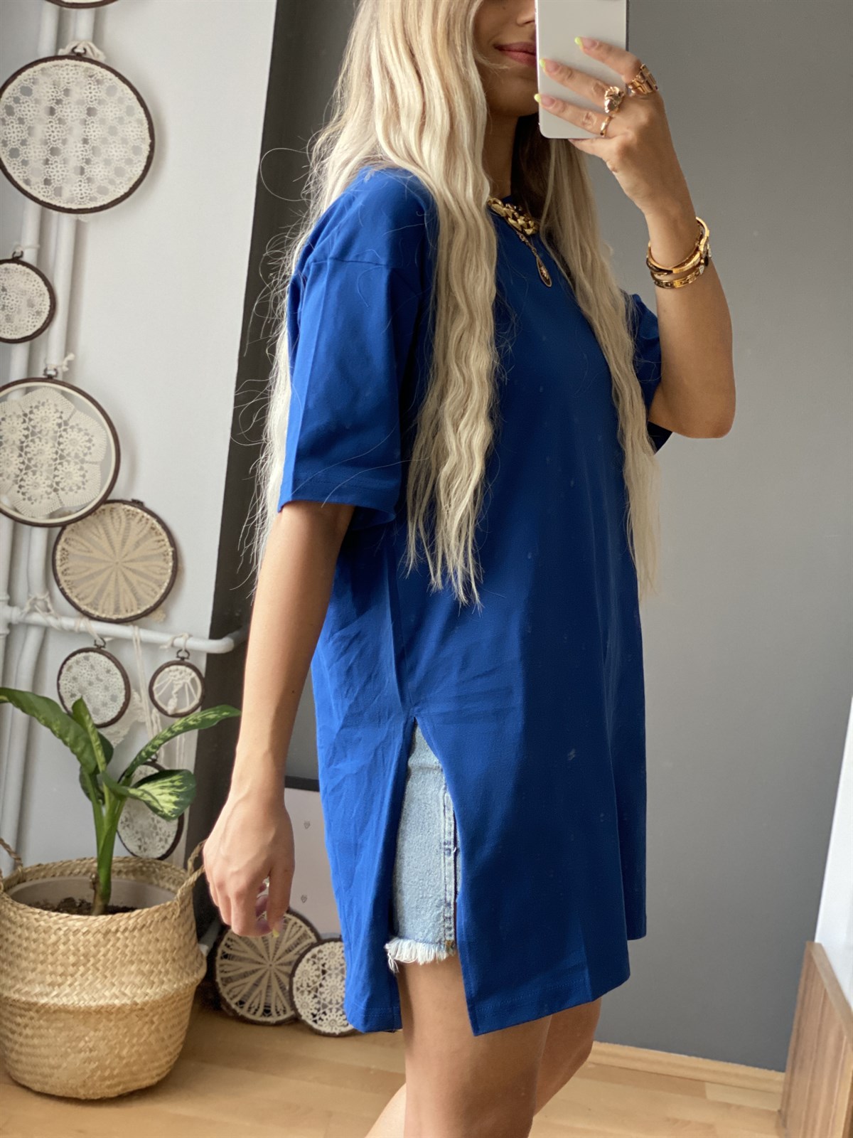 YandanYırtmaçlı Tshirt