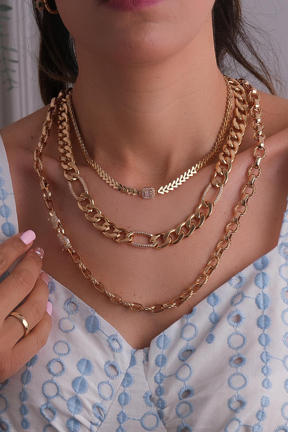 Zincir Kolye Kombini