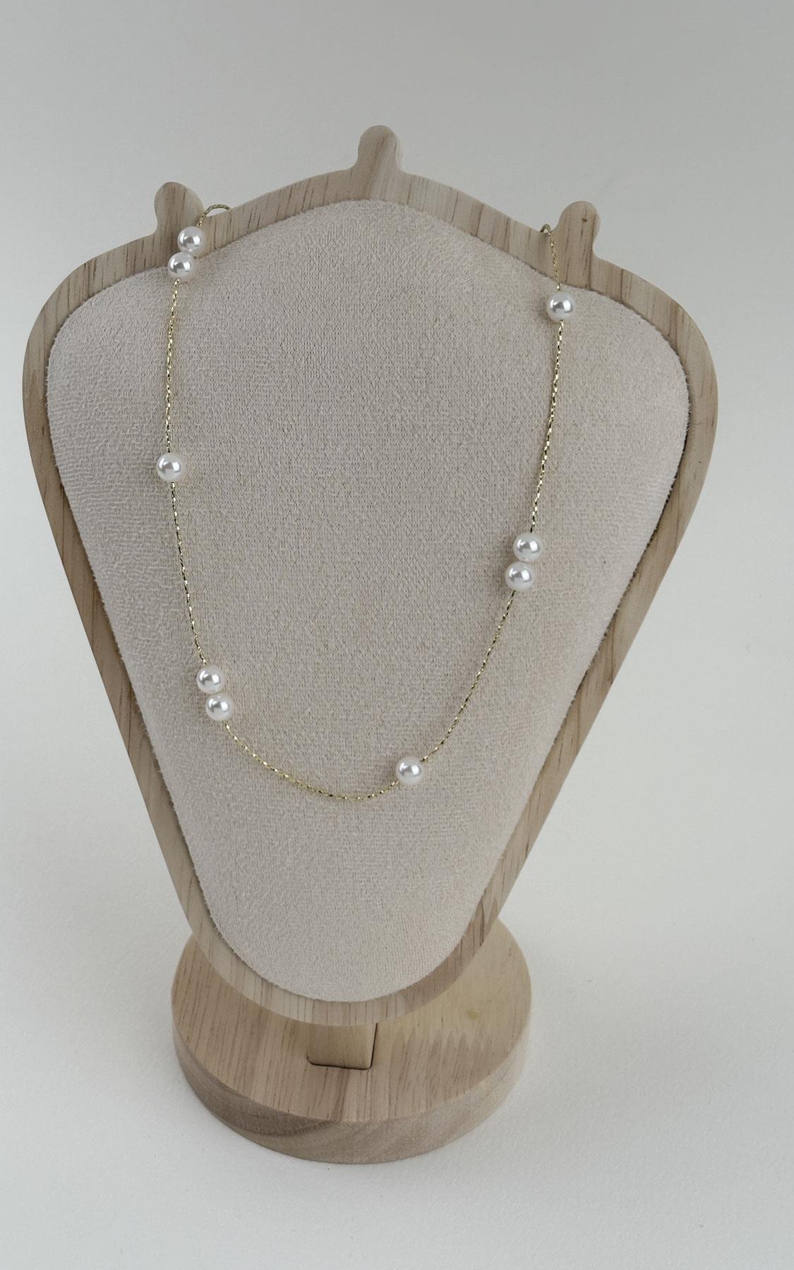 İnci Sıralı Kolye