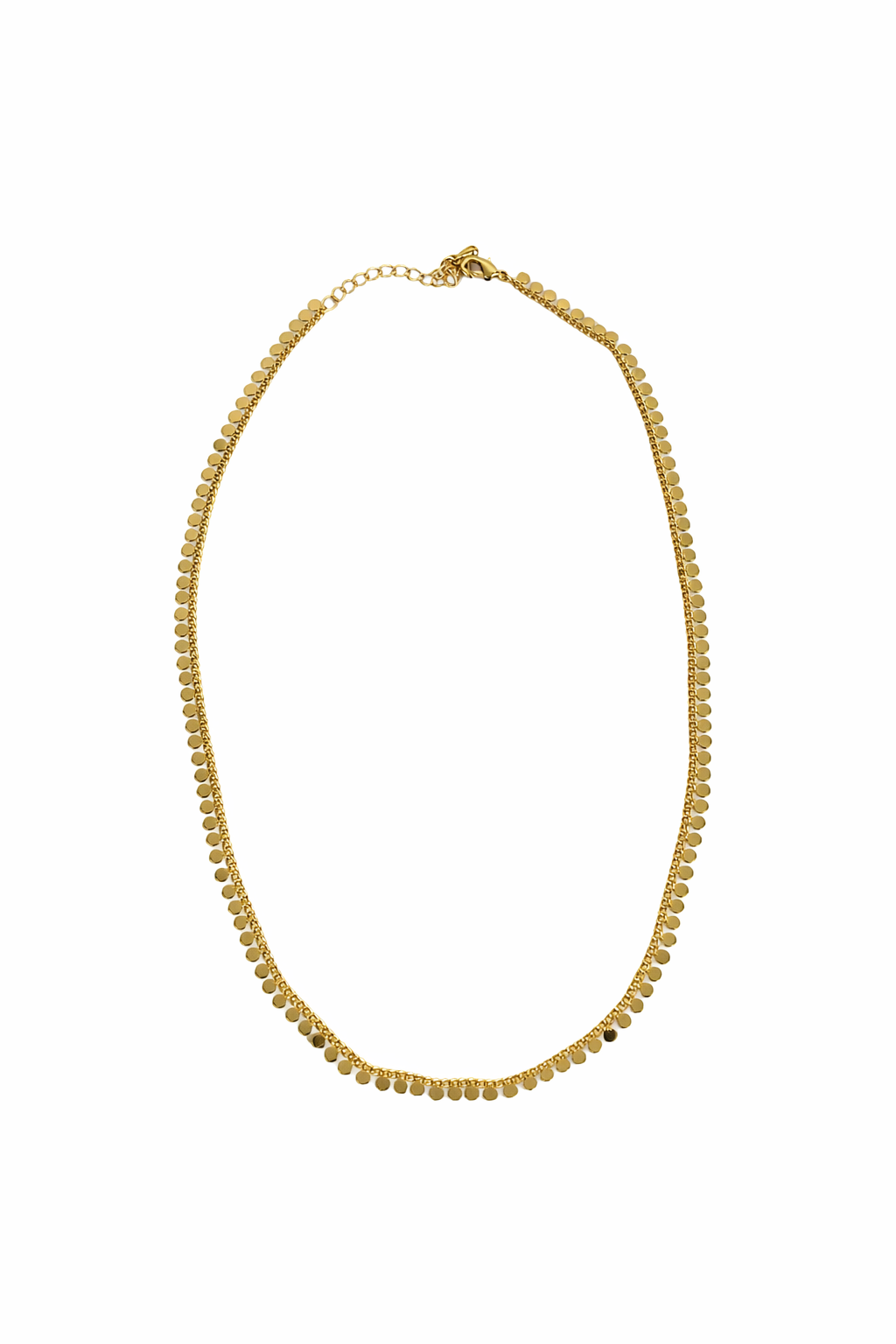 Pul Sıralı Zincir Kolye