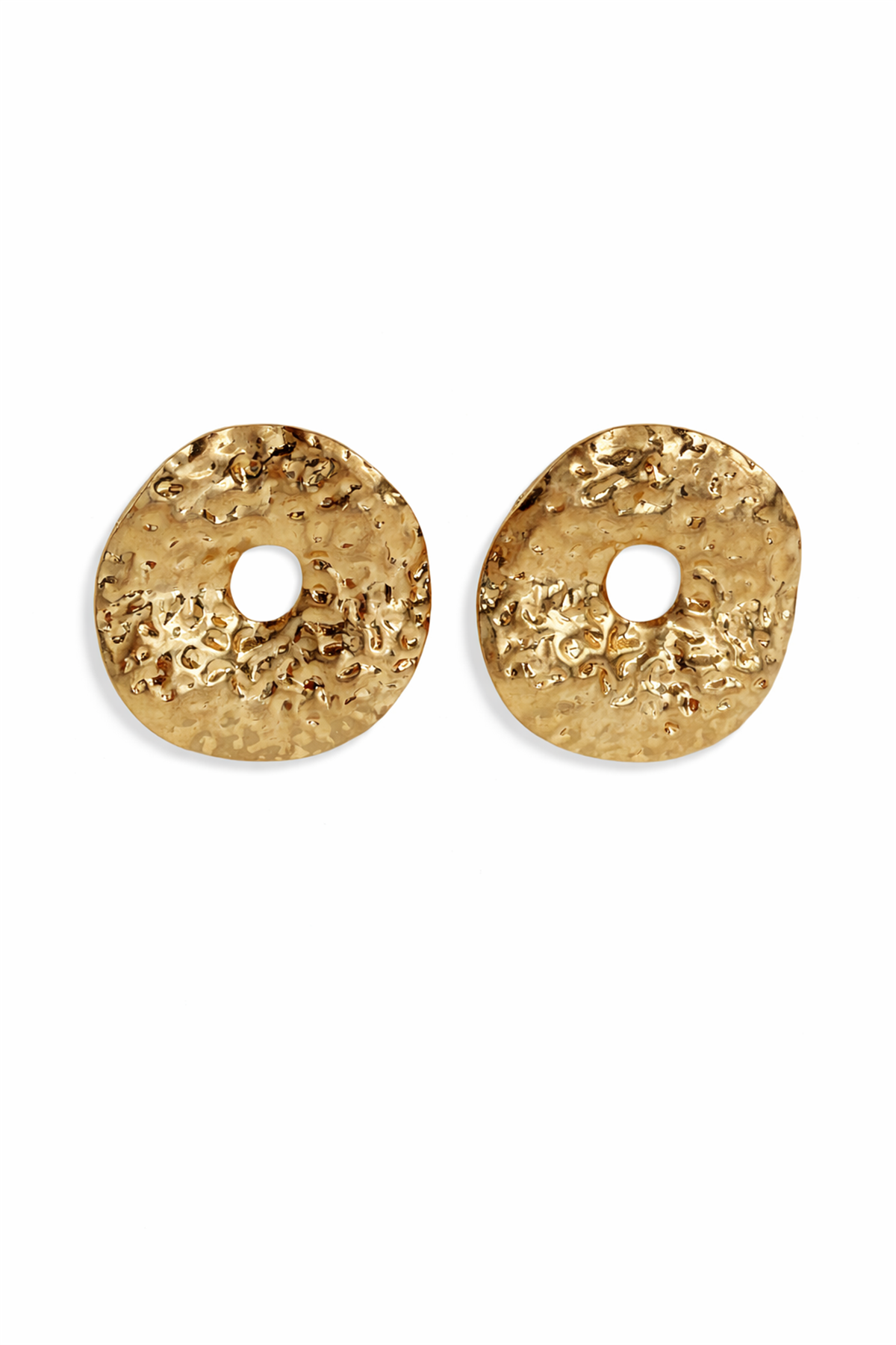 Daire Dövme Plaka Küpe