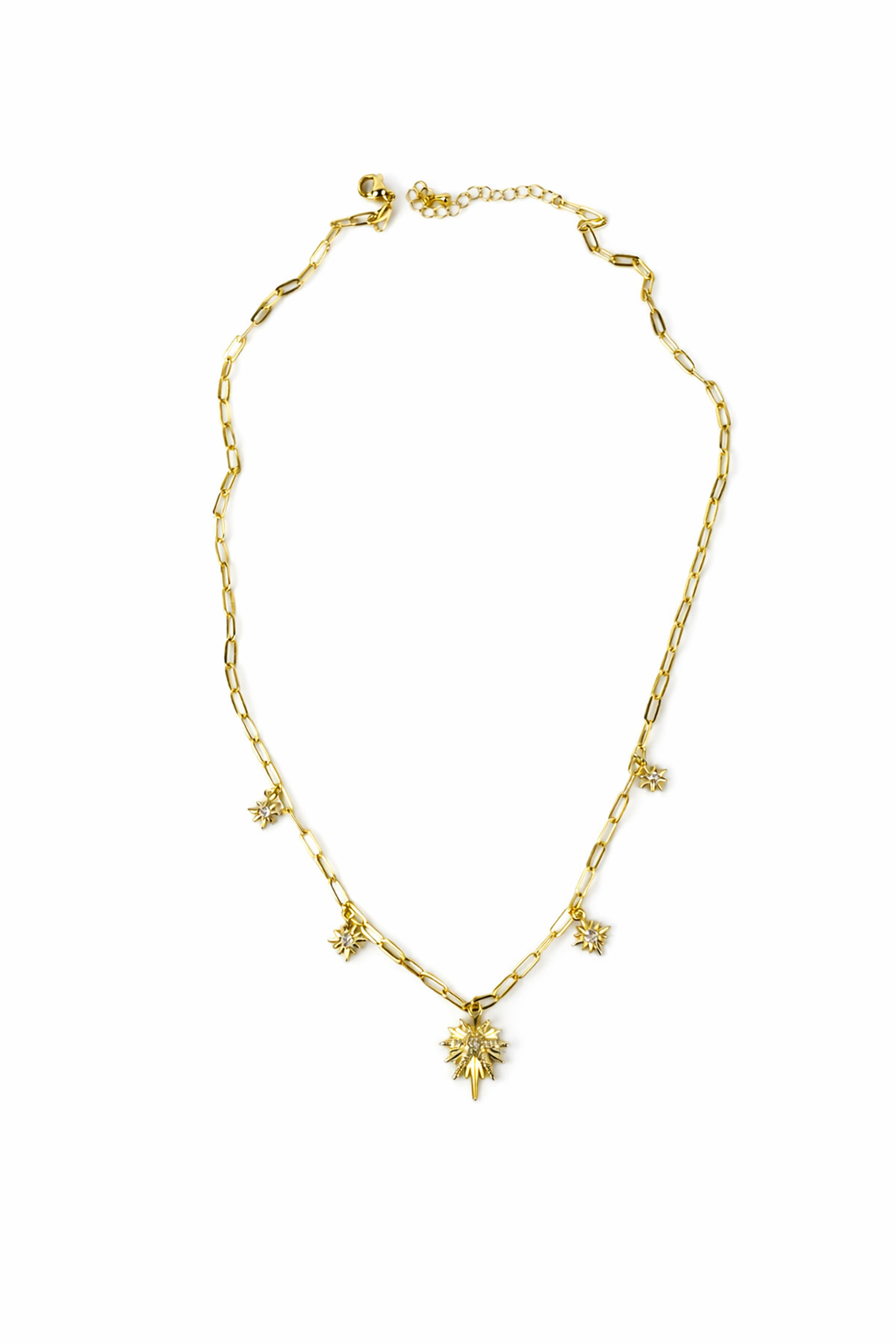 Kuzey Yıldız Figürlü Kolye