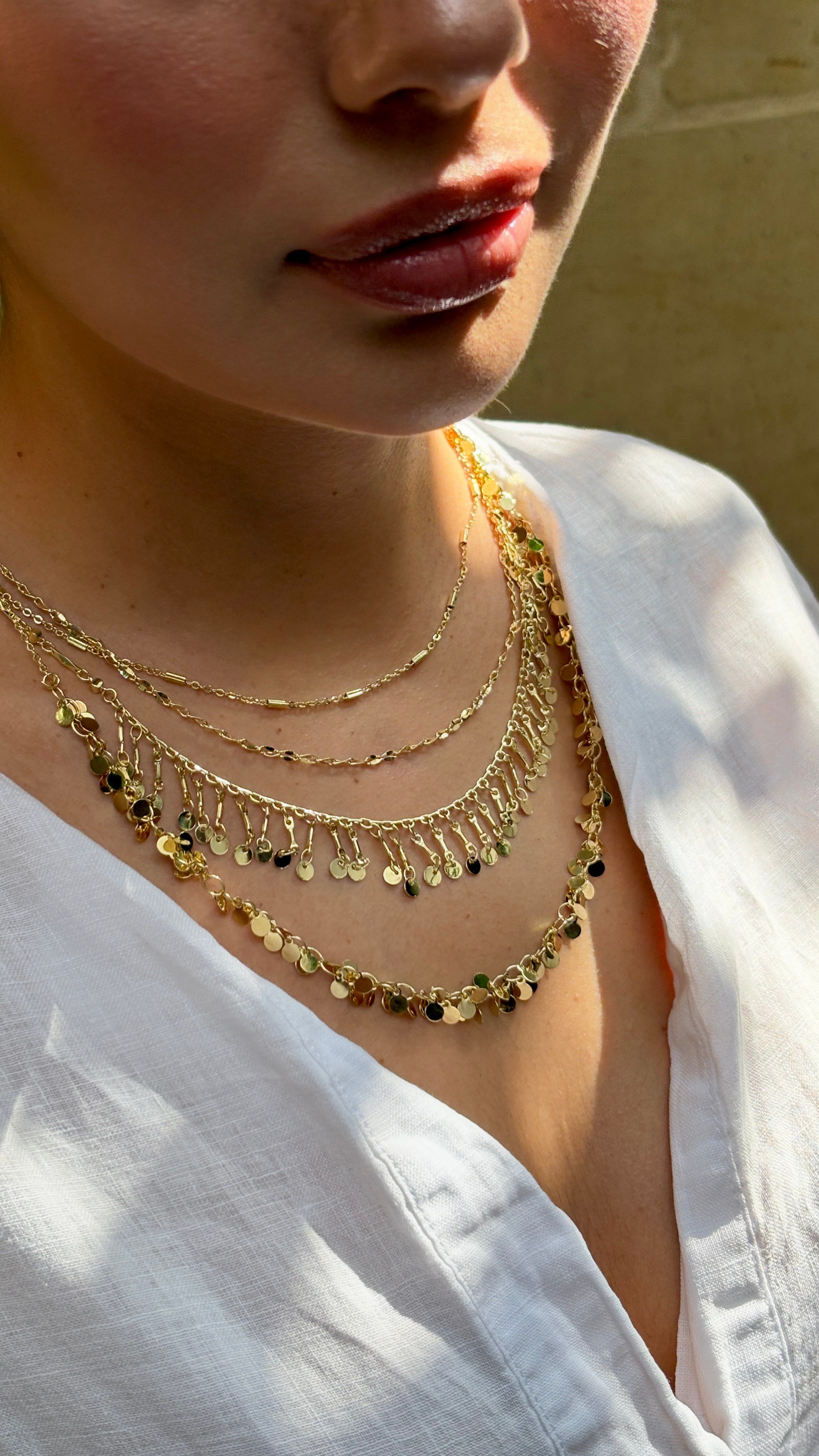 Geoometrik Çift Sıra Görünümlü Gümüş Ear Cuff Küpe