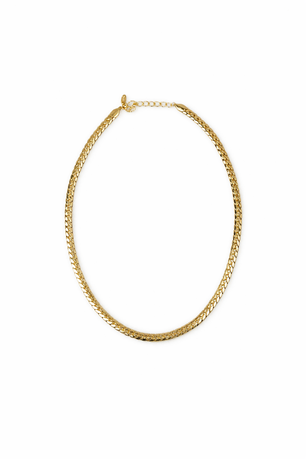 Yassı Ezme Zincir Kolye