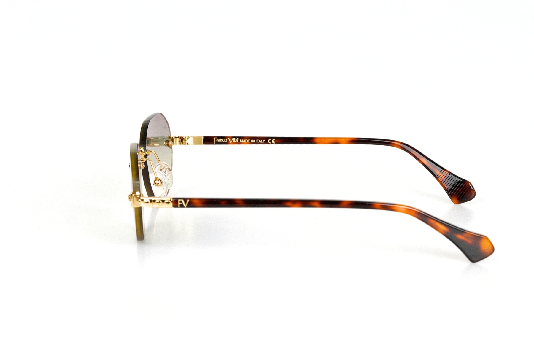Franco Vital GAVEL (A) GLD YEŞİL-SARI 53 Unisex Güneş Gözlüğü