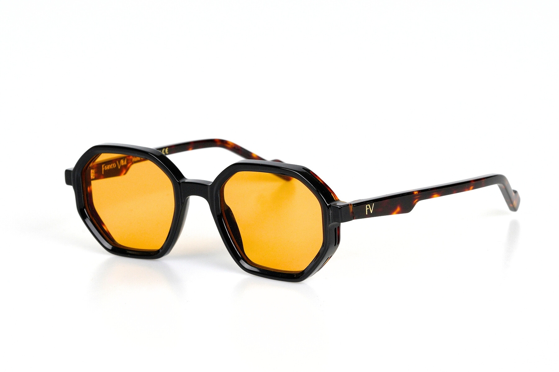 Franco Vital ZAY BLK/BRN TURUNCU 49 Unisex Güneş Gözlüğü