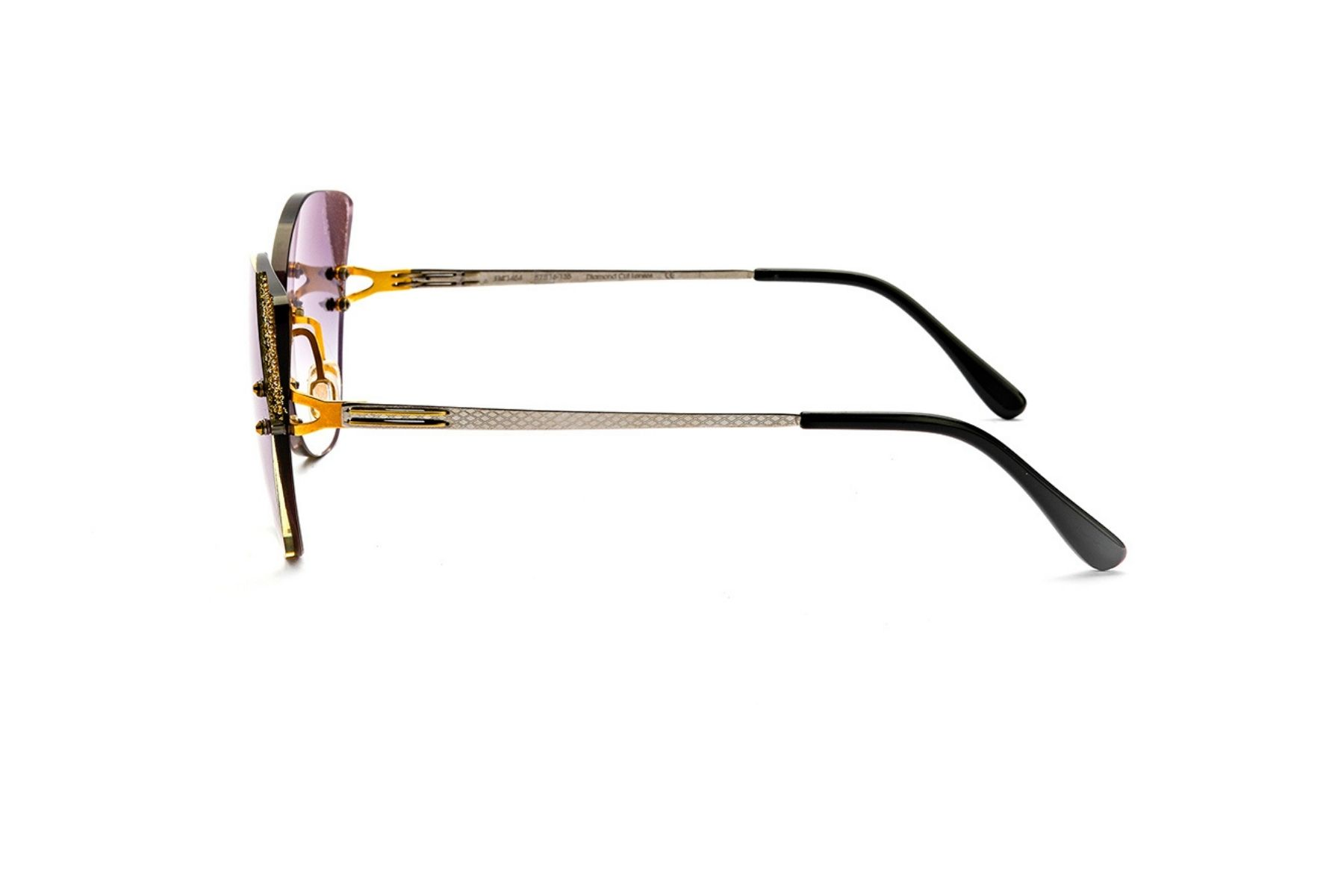 Freddie Mercury 1454 7 CAT EYE GLD SMK SIM 56