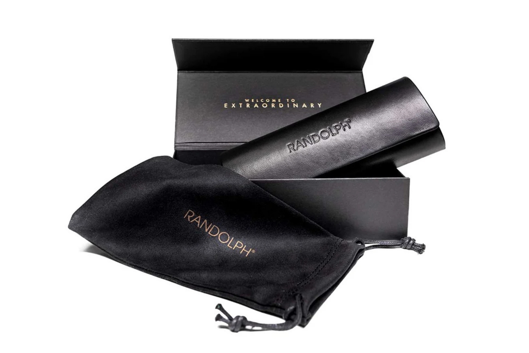 Randolph AL021 AVIATOR INLAY 23K GOLD 58 Unisex Güneş Gözlüğü