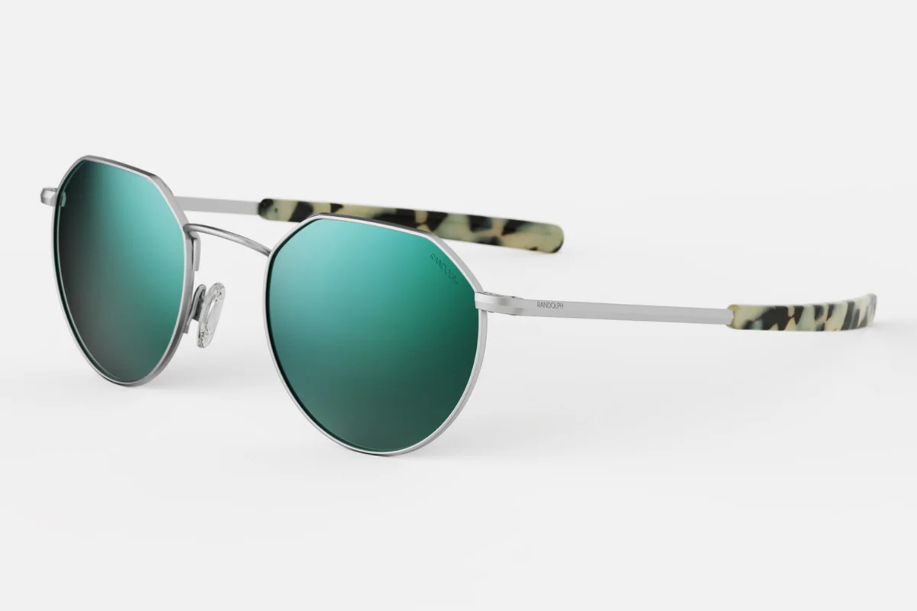 Randolph HN001 HAMILTON MATTE CHROME 50 Unisex Güneş Gözlüğü