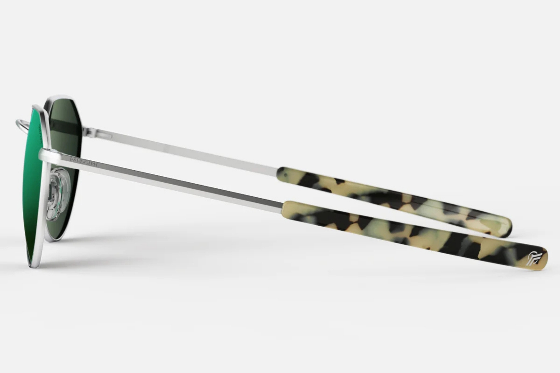 Randolph HN001 HAMILTON MATTE CHROME 50 Unisex Güneş Gözlüğü