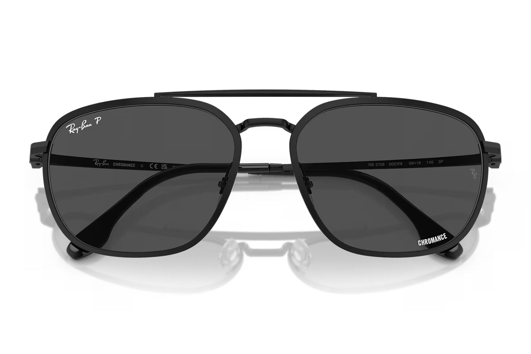 Ray-Ban 3708 002/K8 56 Unisex Güneş Gözlüğü