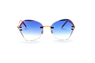 Freddie Mercury 1454 8 GEO GLD BLK STONE BLUE 54