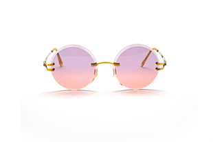 Freddie Mercury 1454 ROUND 3 GLD SMK PNK 52