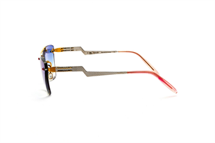 Freddie Mercury 1456 TOP BRIGDE GLD RED STONE BLUE 56