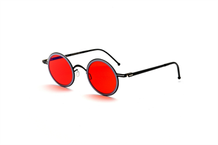 Mooshu ALYA SİYAH KIRMIZI SM 45 23 Unisex Güneş Gözlüğü