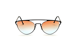 Mooshu LEYAA SİYAH SM 56 KAHVE FÜME Unisex Güneş Gözlüğü
