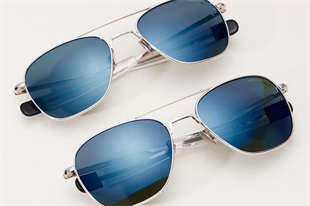 Randolph AF266 AVIATOR 23K WHITE GOLD EP 58 Unisex Güneş Gözlüğü