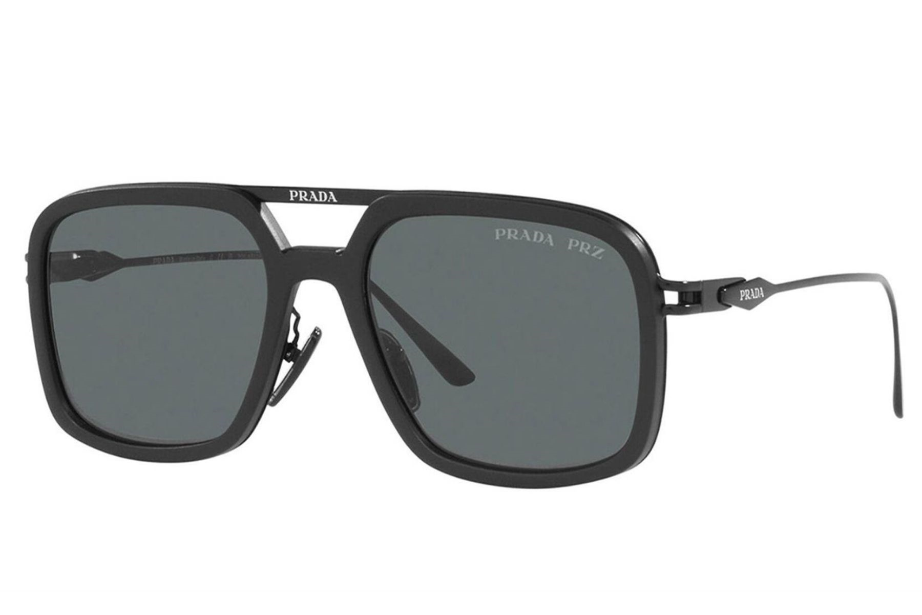 Prada 0PR 57ZS 1B05Z1 55 Unisex Güneş Gözlüğü