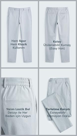 Siyah Oversize Tişört & Gri Pantolon 2li Kombin