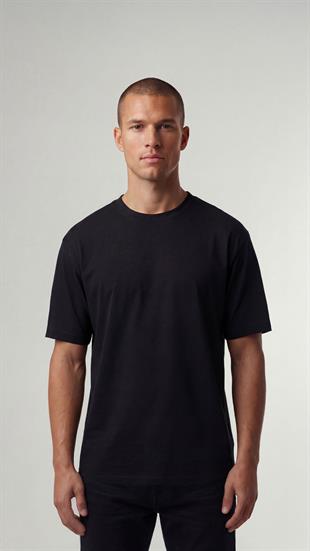 Siyah Oversize Tişört & Gri Pantolon 2li Kombin