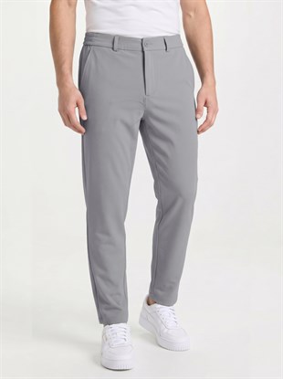 Spor Klasik Gri Kolay Ütülenebilir Easy Iron Erkek Pantolon