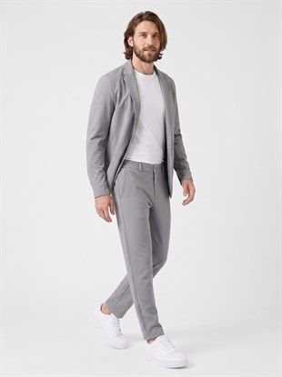 Spor Klasik Gri Kolay Ütülenebilir Easy Iron Erkek Pantolon