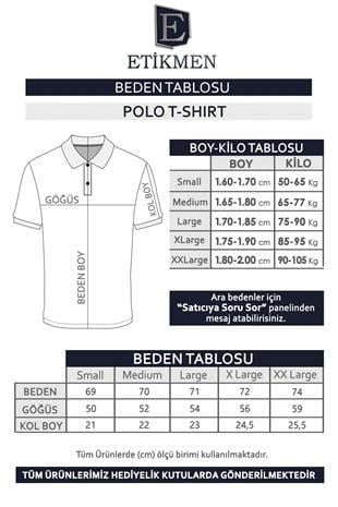 Bej Lacivert Çift Renkli Erkek Polo Yaka Tişört